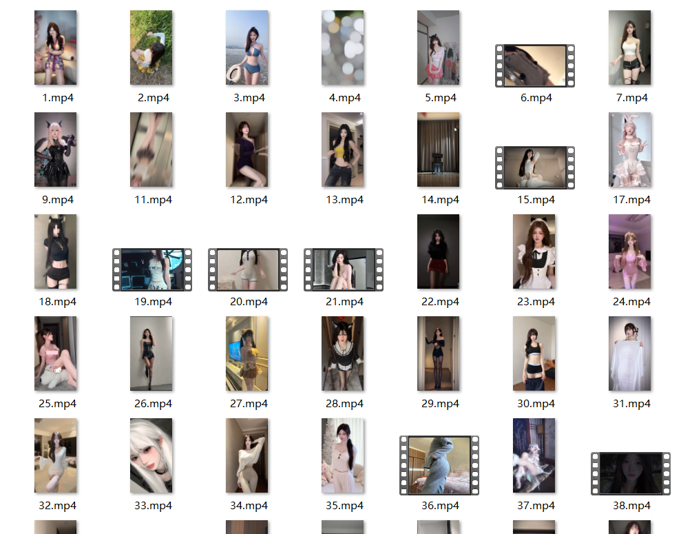 600部 精选美女舞蹈视频素材合集-颜夕资源网-第15张图片